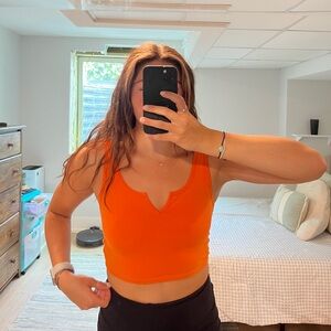 Orange tank